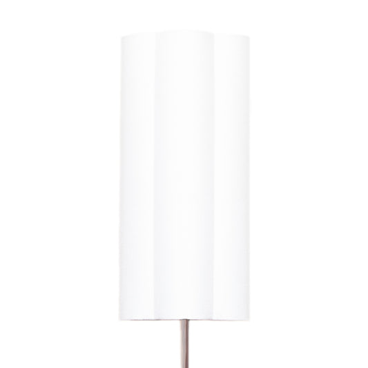 Snow White Linen Lampshade - Tall
