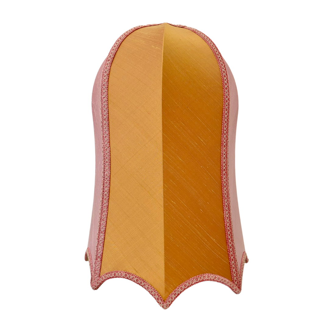 ‘Fruit Salad’ Panelled Silk Tulip Lampshade
