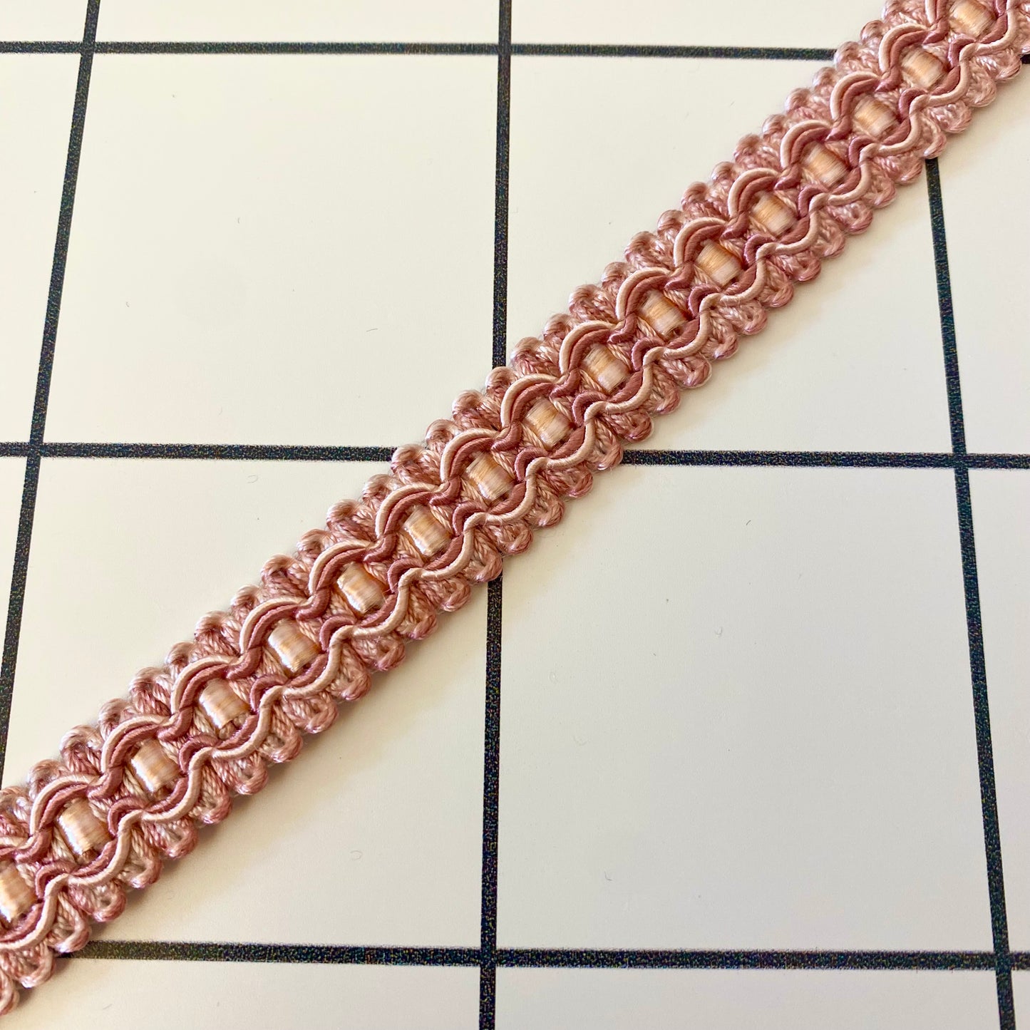 Lampshade Trim - Soft Pink