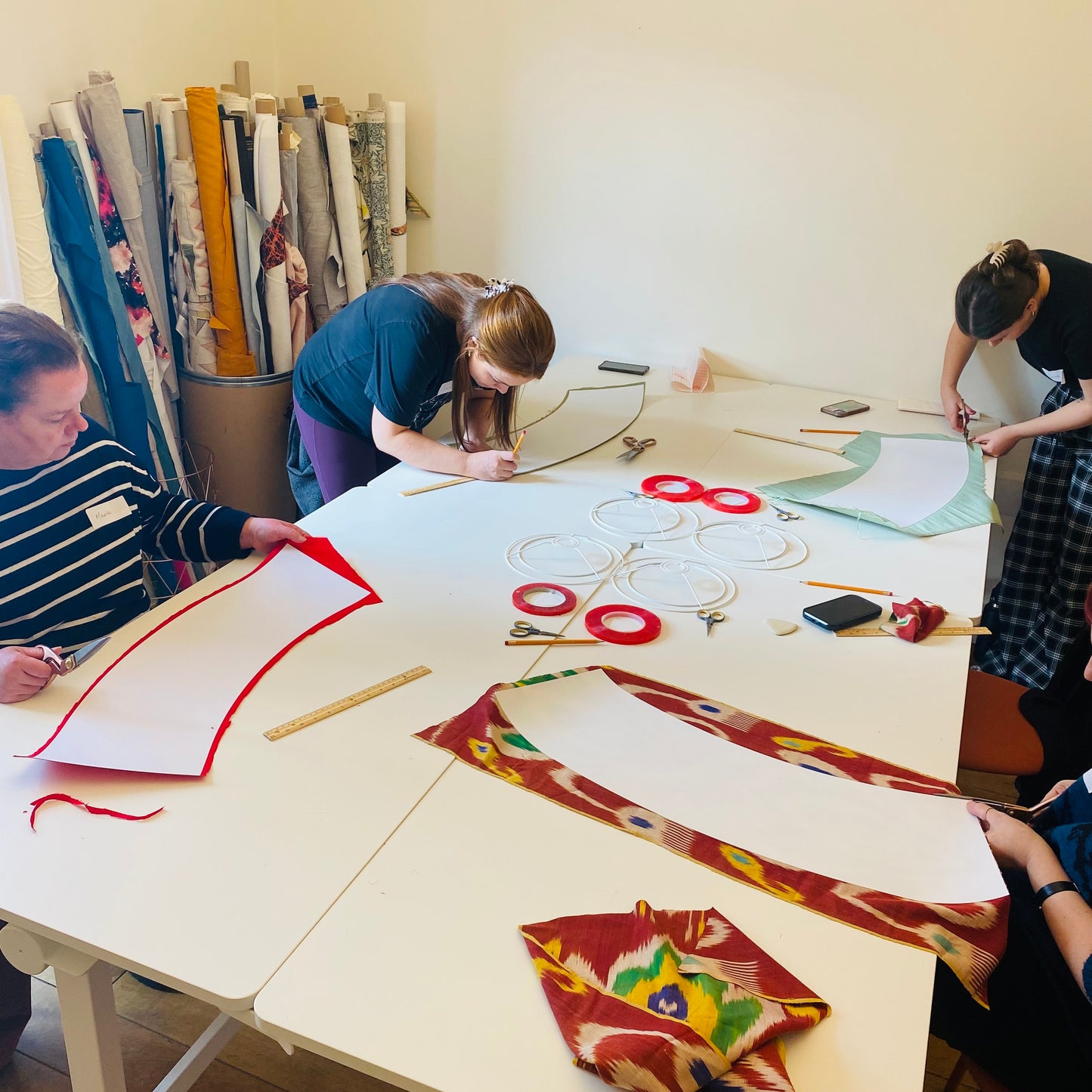 Design & Make A Printed Velvet Lampshade