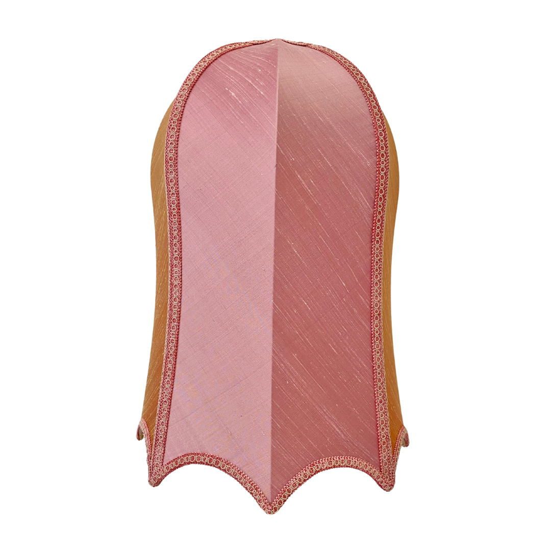 ‘Fruit Salad’ Panelled Silk Tulip Lampshade