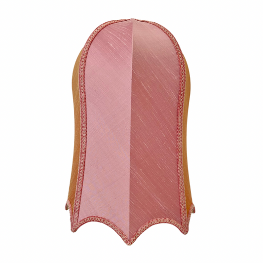 ‘Fruit Salad’ Panelled Silk Tulip Lampshade