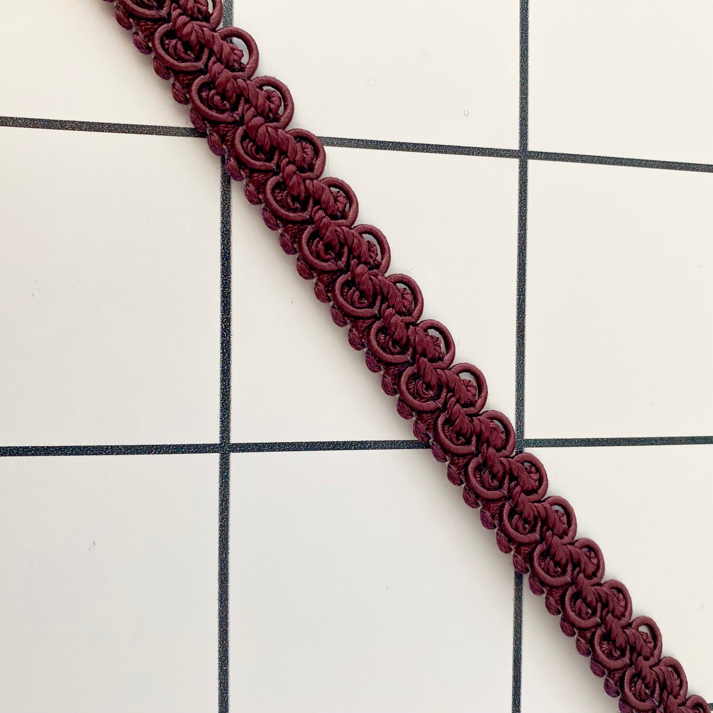 Lampshade Trim - Plum
