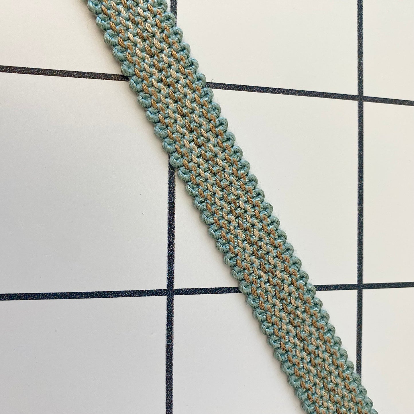 Lampshade Trim - Willow Green Mix