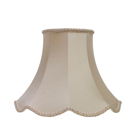 Prosecco Silk Bell Lampshade - Medium