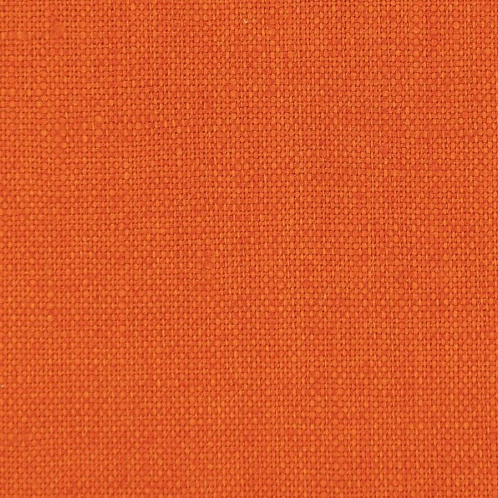 Irish Linen Tall Cone Lampshade - Orange