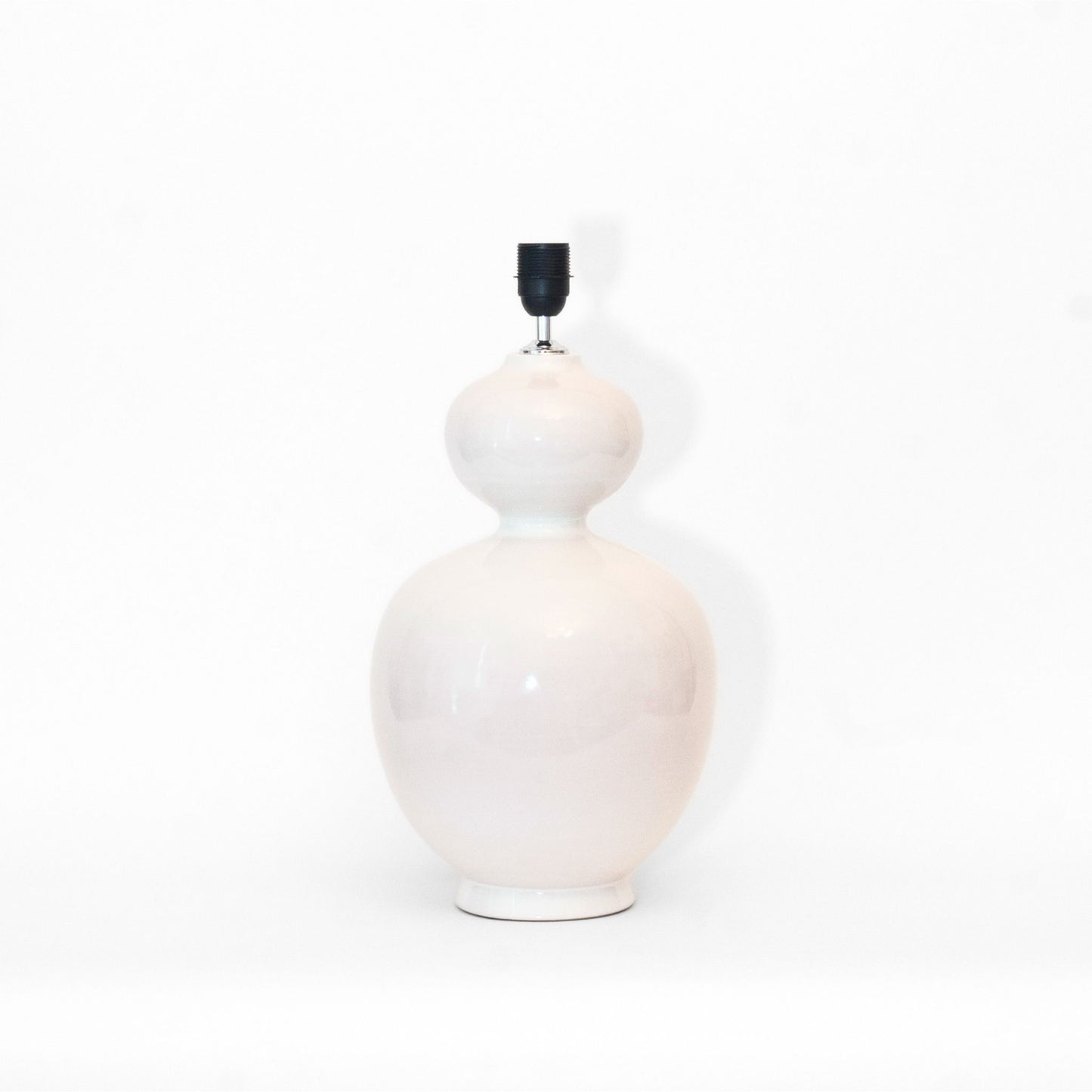 Cuar Lamp Base - Bone White