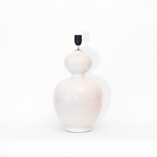 Cuar Lamp Base - Bone White