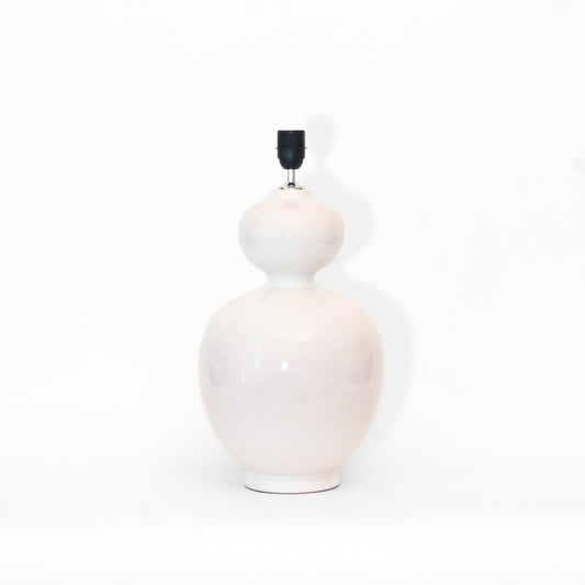 Cuar Lamp Base - Bone White