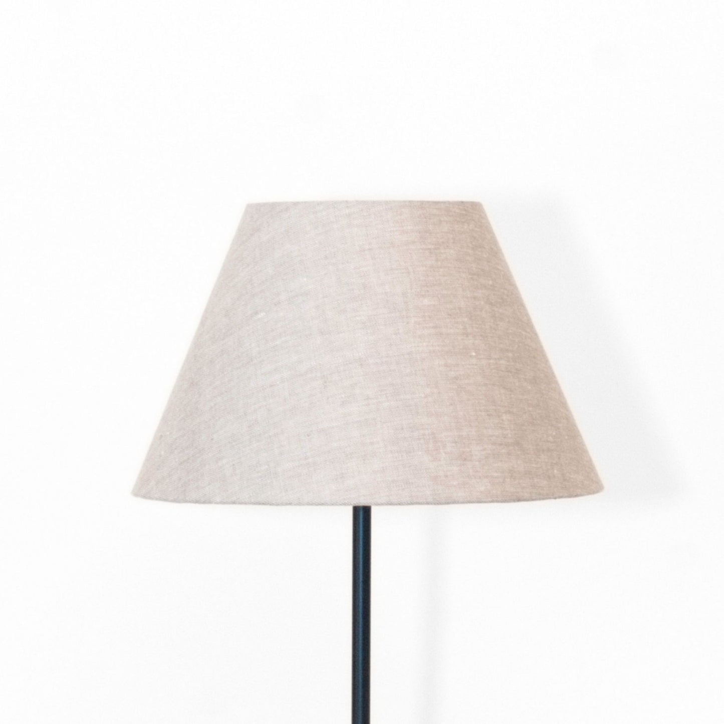Irish Linen Conical Lampshade - Soft Grey
