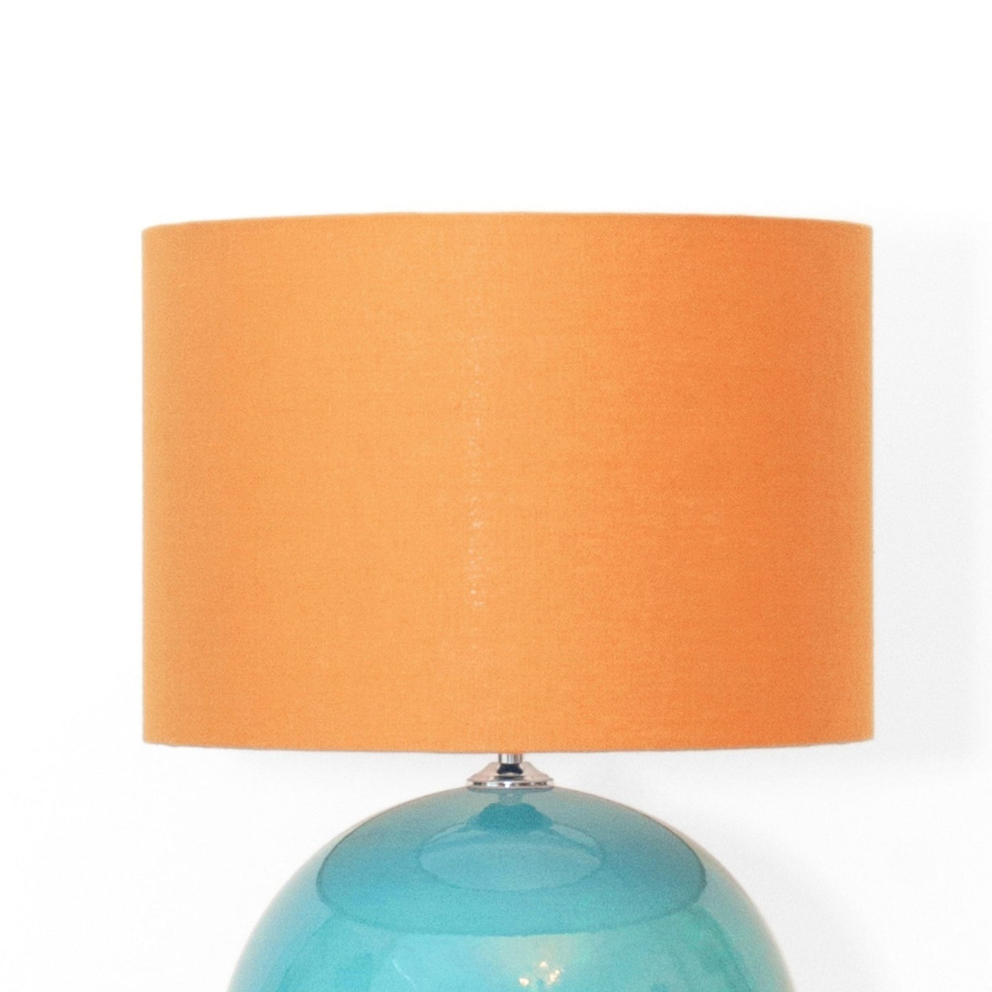 Irish Linen Drum Lampshade - Marigold