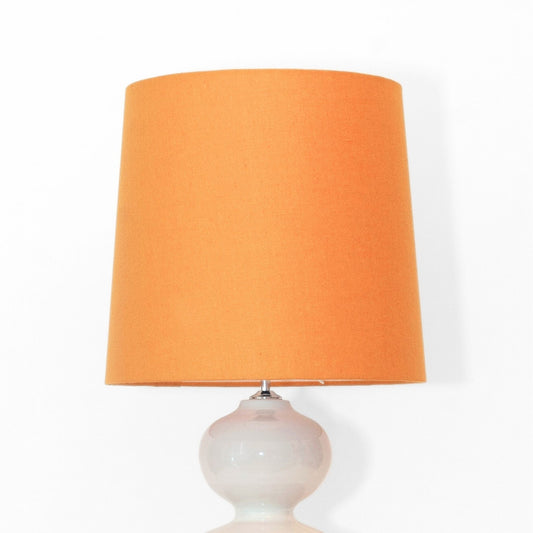 Irish Linen Tapered Drum Lampshade - Marigold