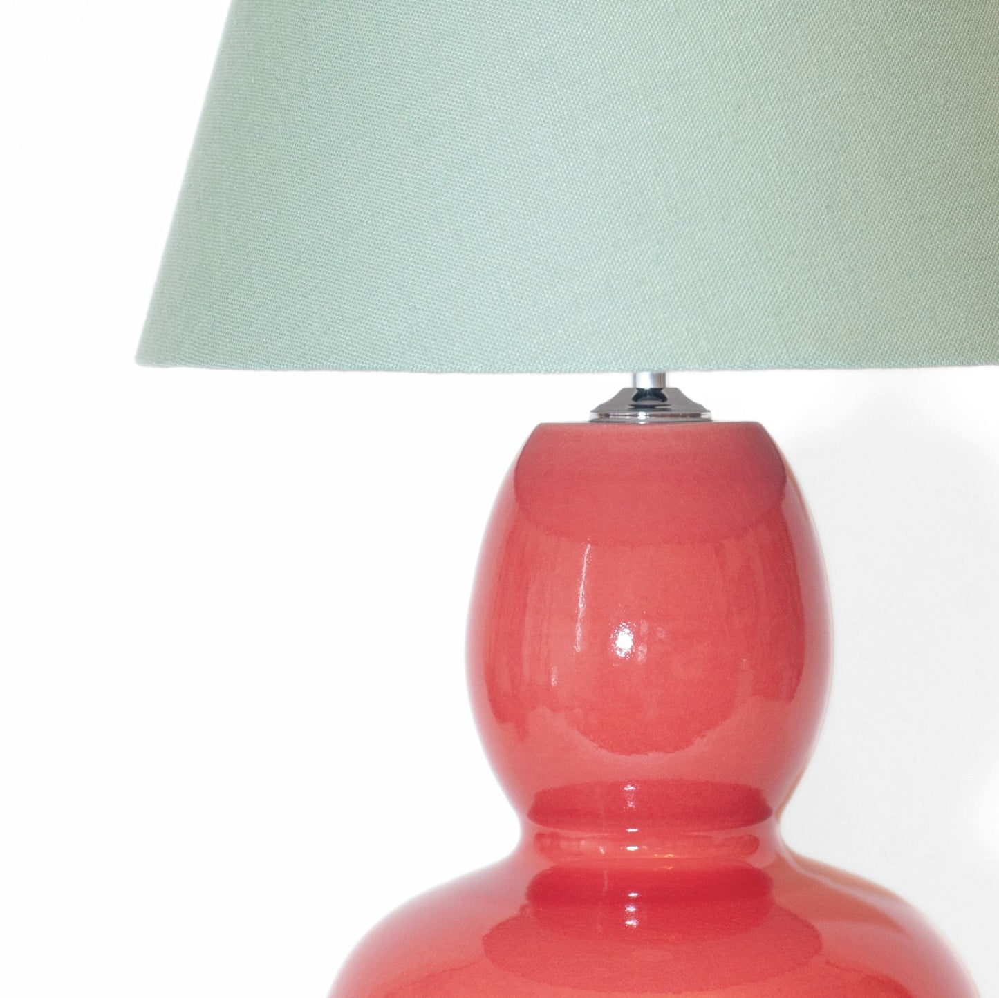 Piorra Lamp Base - Tomato Red