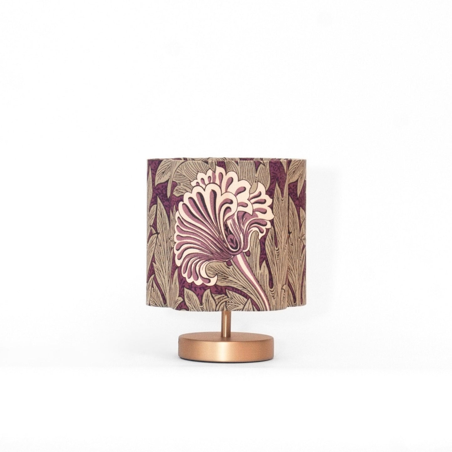 William Morris 'Tulip' Scalloped Lampshade - Heather & Olive