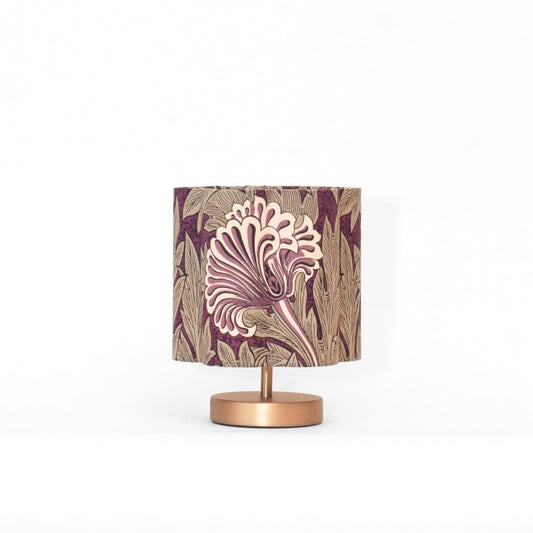 William Morris 'Tulip' Scalloped Lampshade - Heather & Olive